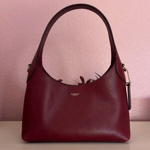Coach Brooklyn 23 Shoulder Bag - Dark Ruby